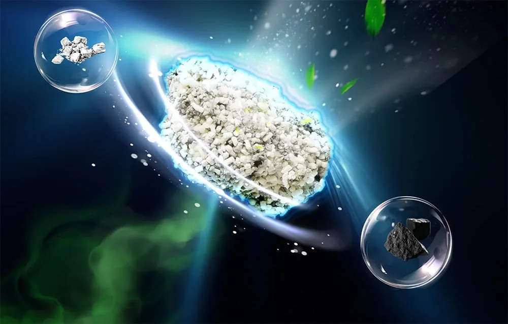 Lõhna sidumine aktiivsöe ja söögisoodaga