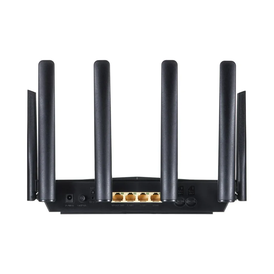 Cudy LT700_EU 4G LTE Cat.6 dual-SIM must gigabit-ruuter, Wi-Fi 5 (2,4/5 GHz), 4 LAN-porti, eemaldatavad antennid – 4