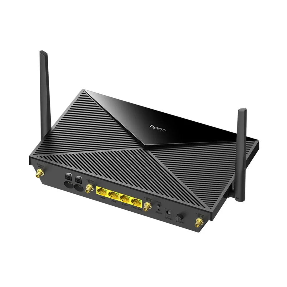 Cudy P5_EU 5G Wi-Fi 6 gigabitruuter, Dual SIM, must, lauapealne mudel – 2