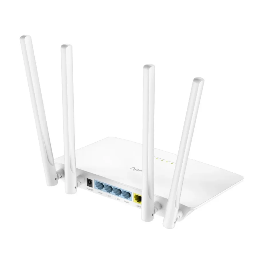 Cudy WR1200 Dual-band AC1200 867+300 Mbps 4 antenniga Wi-Fi 5 Fast Ethernet ruuter, 221×134,6×27,9 mm, valge – 3