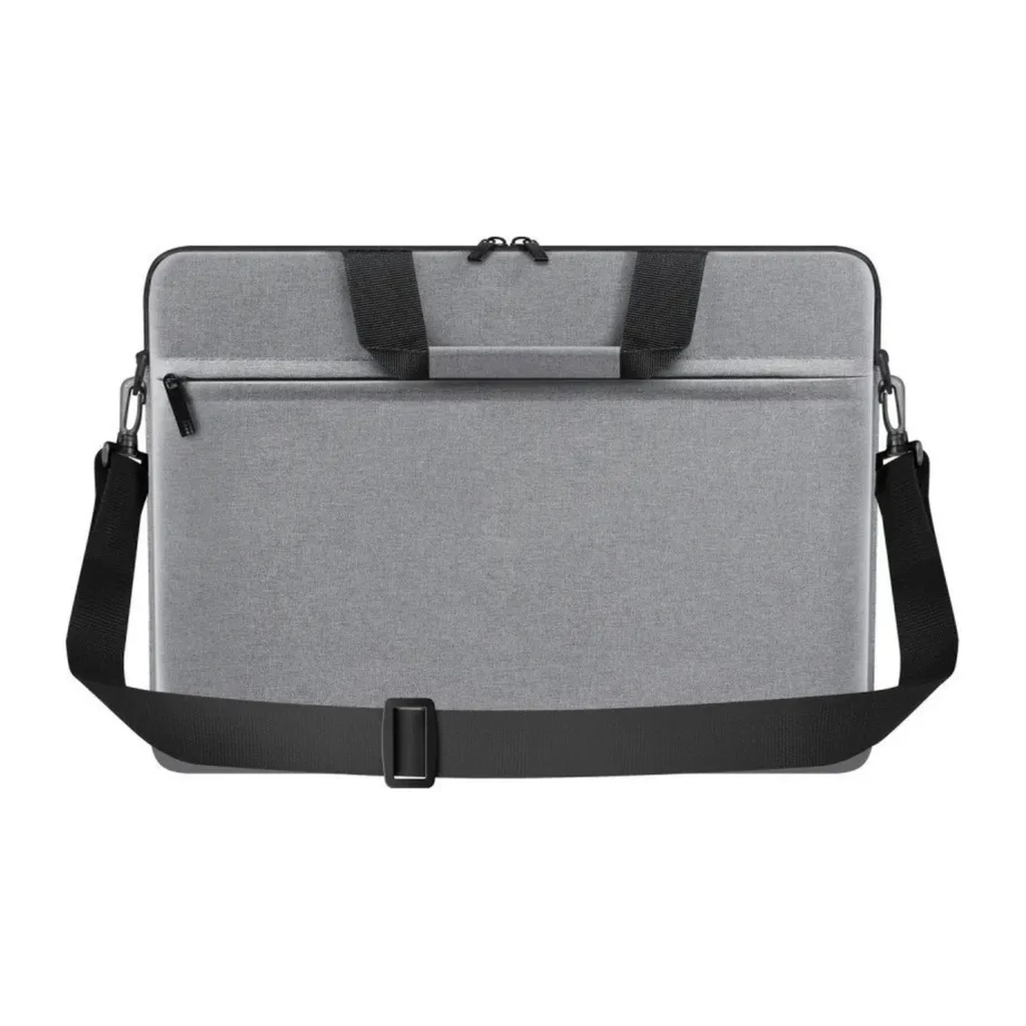 Defender 26100 15.6″ hall polüester sülearvutikott toploader, esitasku ja eemaldatava õlarihmaga – 4