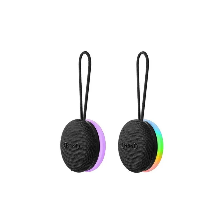 Defender Enjoy 40 7W must Bluetooth 5.3 LED-valgustusega kaasaskantav kõlar, 9 h aku, plastkorpus, mudel 65141