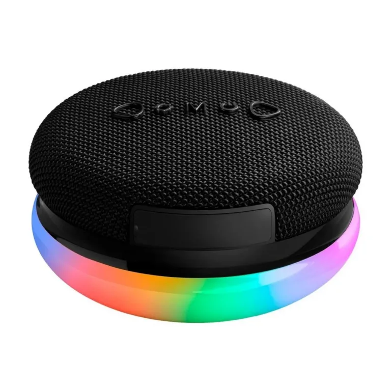 Defender Enjoy 40 7W must Bluetooth 5.3 LED-valgustusega kaasaskantav kõlar, 9 h aku, plastkorpus, mudel 65141