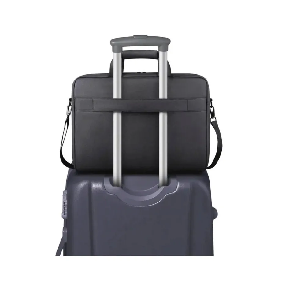 Defender FIRM 26123 15.6″ must polüuretaanist sülearvutikott toploader, tolmu- ja põrutuskindel, eemaldatava õlarihmaga – 2