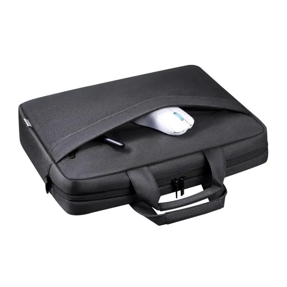 Defender FIRM 26123 15.6″ must polüuretaanist sülearvutikott toploader, tolmu- ja põrutuskindel, eemaldatava õlarihmaga – 4