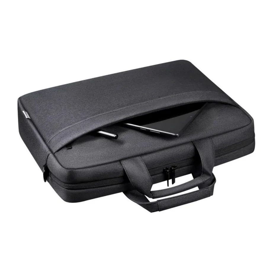 Defender FIRM 26123 15.6″ must polüuretaanist sülearvutikott toploader, tolmu- ja põrutuskindel, eemaldatava õlarihmaga – 8