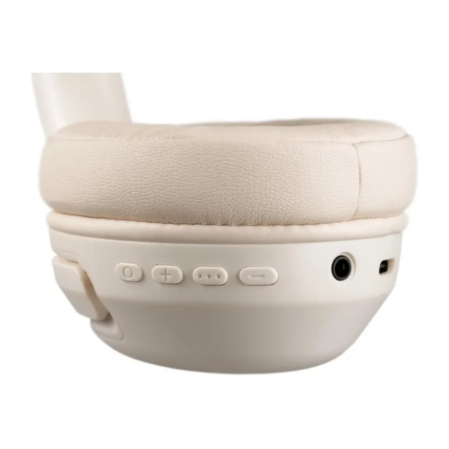 Defender FreeMotion B475 ANC Bluetooth 40mm juhtmevabad üle-kõrva kõrvaklapid USB-C, AUX, mürasummutusega, beež – 11