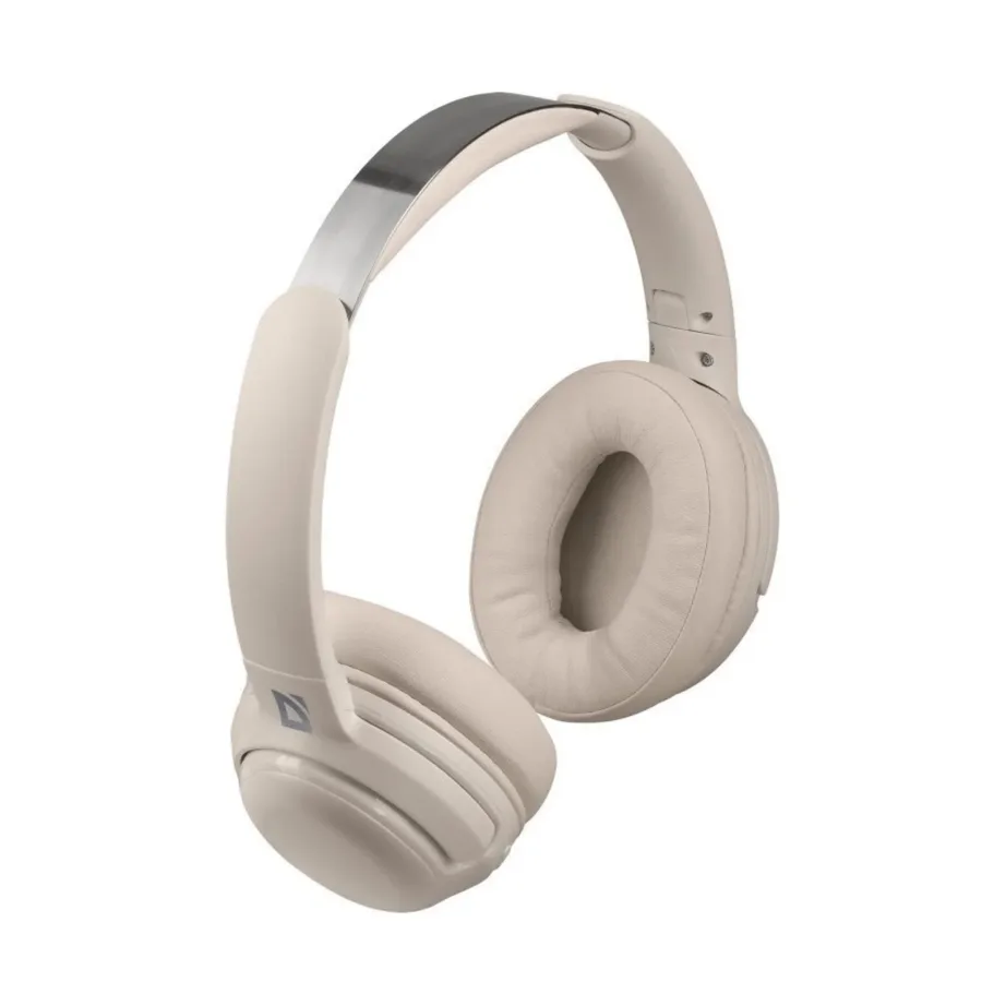 Defender FreeMotion B475 ANC Bluetooth 40mm juhtmevabad üle-kõrva kõrvaklapid USB-C, AUX, mürasummutusega, beež – 6