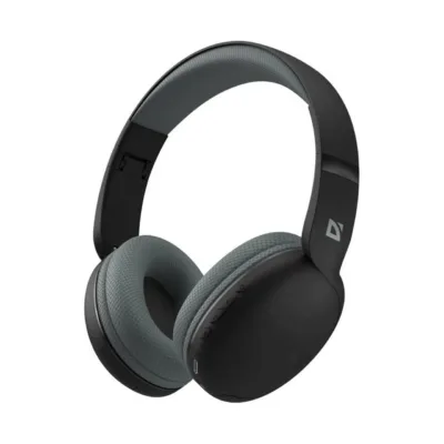 Defender FreeMotion B480 mustad Bluetooth juhtmevabad kõrvaklapid USB-C ja 3,5 mm sisendiga, suletud akustika, 99 dB, binauraalne