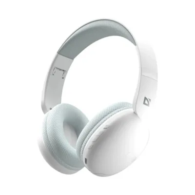 Defender FreeMotion B480 valged juhtmevabad USB-C AUX kõrvaklapid, 20–20000 Hz, suletud, peapaelaga