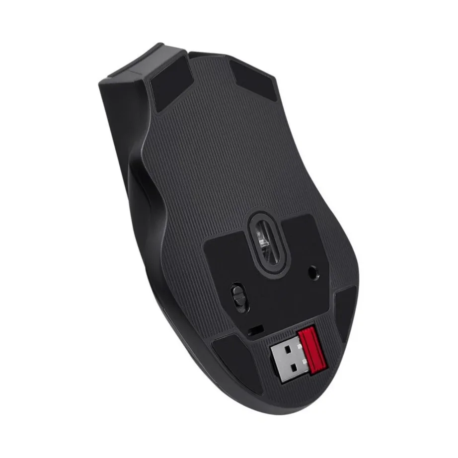 Defender Kronos GM-695 juhtmevaba 2,4 GHz mängurihiir, must, 1600 DPI, 7 nuppu, USB nano vastuvõtja – 4