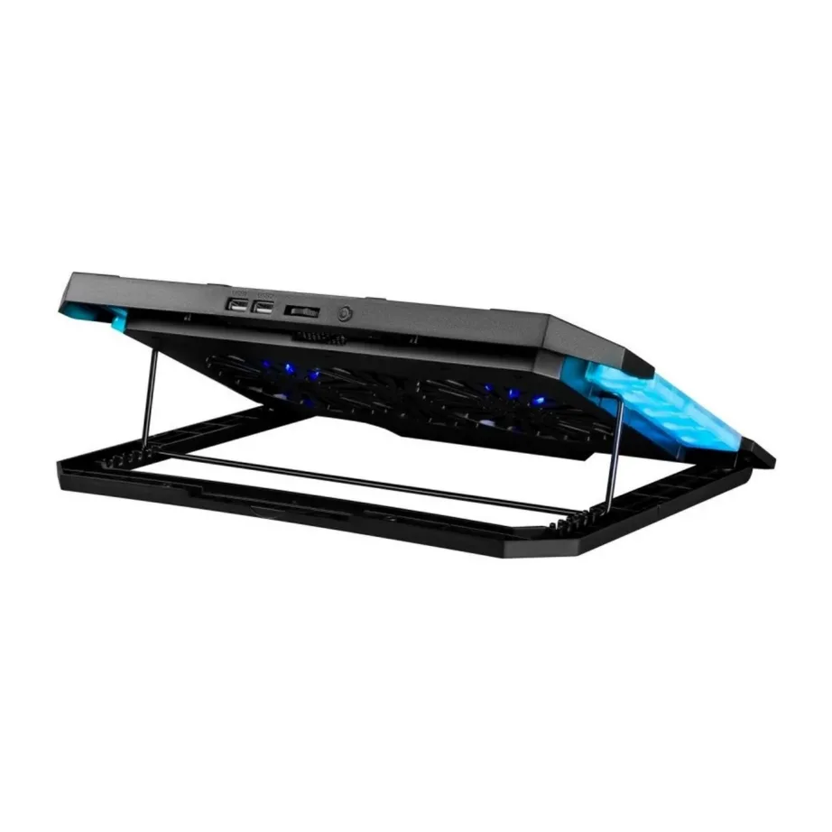 Defender NS-502 15,6–17″ must sülearvuti jahutusalus 2 ventilaatori ja 2 USB 2.0 pordiga – 5