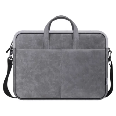 Defender Solid 26088 15,6" (39,6 cm) hall polüuretaanist toploader sülearvutikott eemaldatava õlarihma ja esitaskuga