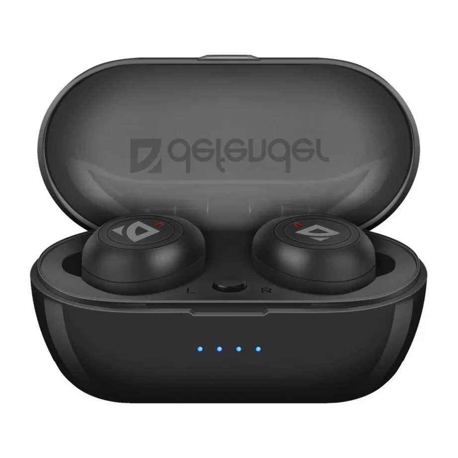 Defender Twins 638 mustad juhtmevabad in-ear Bluetooth 5.0 kõrvaklapid mikrofoniga, muusika ja kõnede jaoks – 3