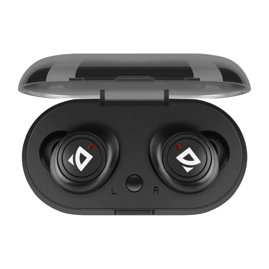 Defender Twins 638 mustad juhtmevabad in-ear Bluetooth 5.0 kõrvaklapid mikrofoniga, muusika ja kõnede jaoks – 5