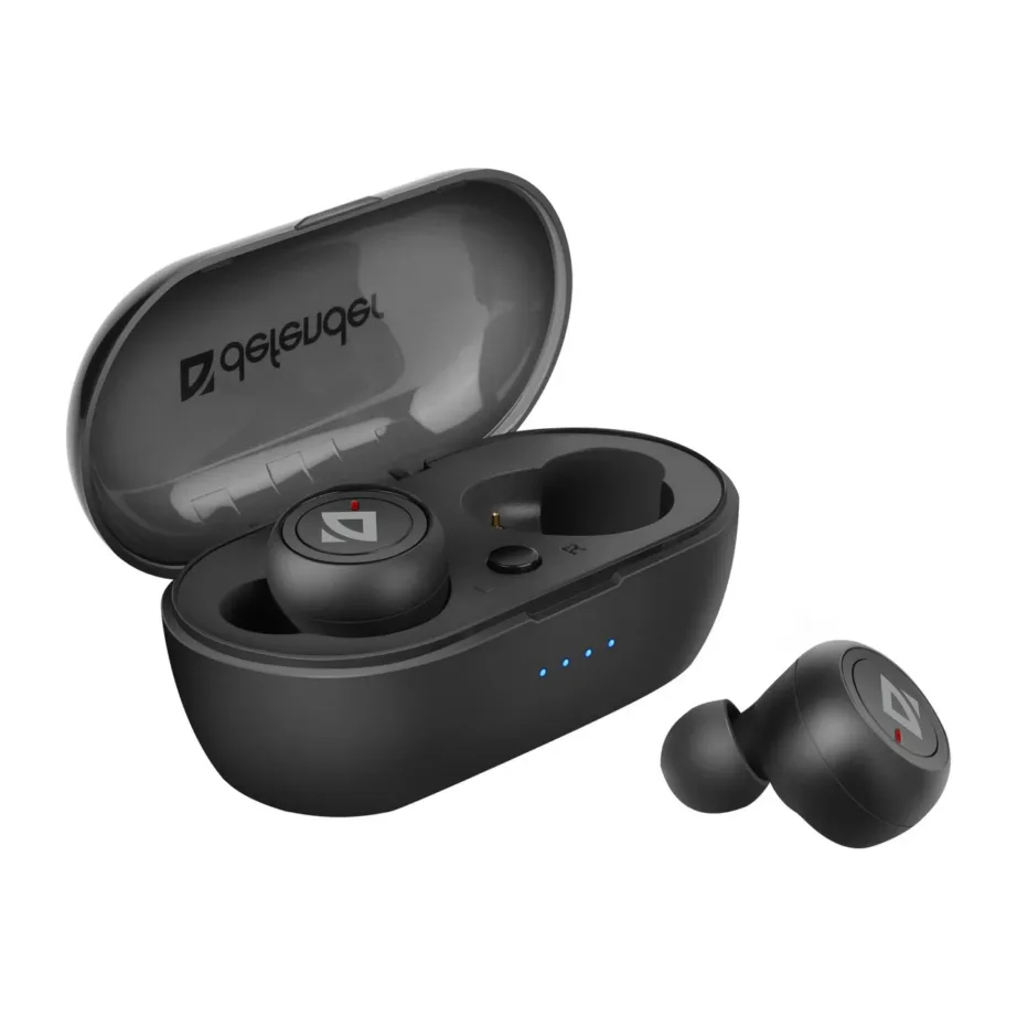 Defender Twins 638 mustad juhtmevabad in-ear Bluetooth 5.0 kõrvaklapid mikrofoniga, muusika ja kõnede jaoks – 7