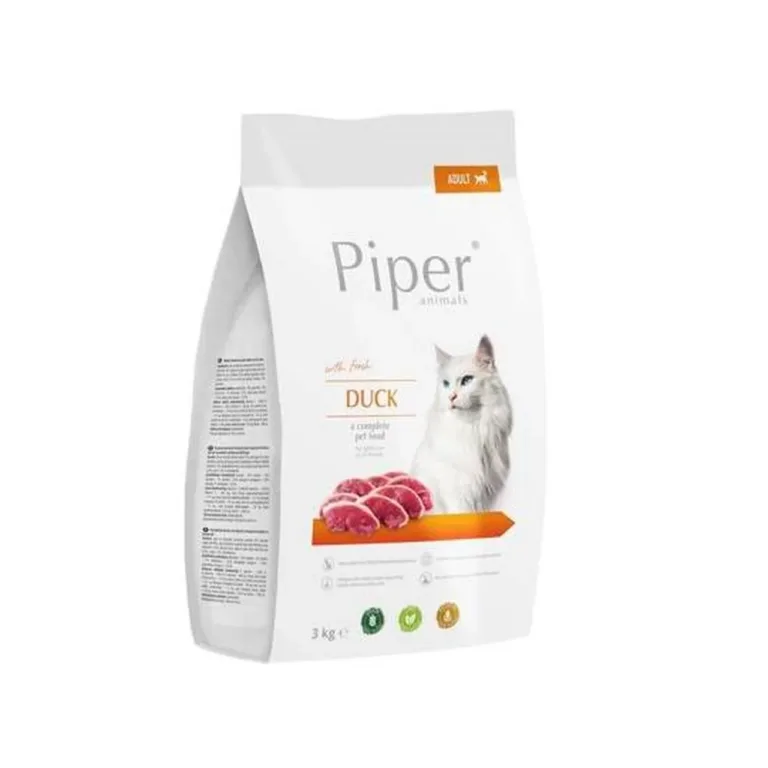 Dolina Noteci Piper Duck 3 kg teraviljavaba kuivtoit täiskasvanud kassile