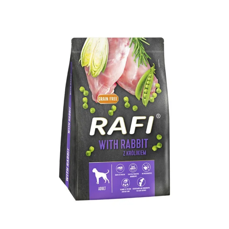 Dolina Noteci Rafi 3 kg küülikumaitseline gluteenivaba täissööt täiskasvanud koertele