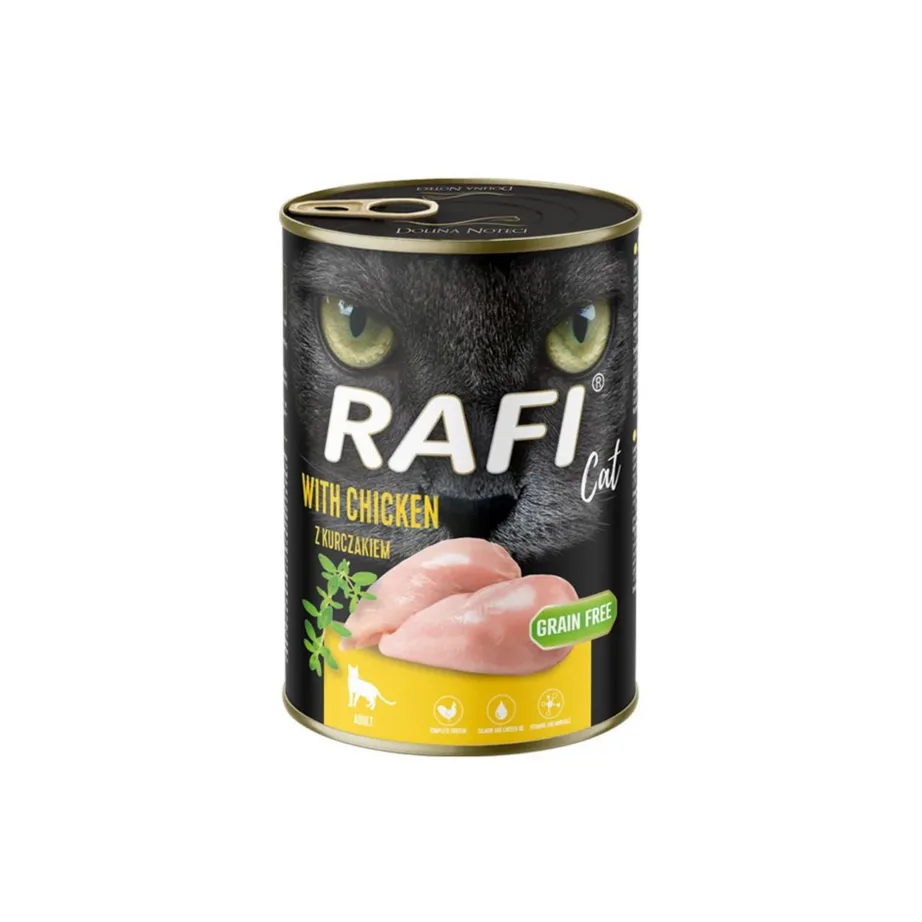 Dolina Noteci Rafi Adult kana 400g gluteenivaba märgtoit täiskasvanud kassile