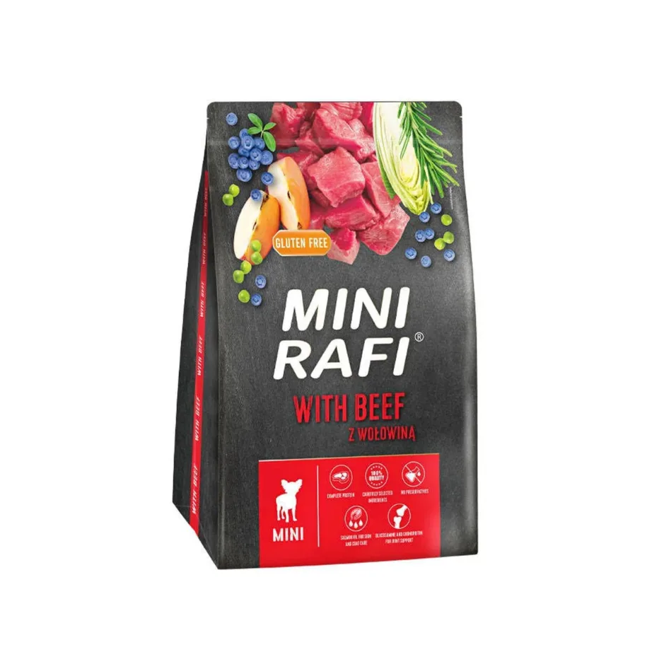 DOLINA NOTECI Rafi Mini 3 kg gluteenivaba veiselihaga kuivtoit väikestele täiskasvanud koertele