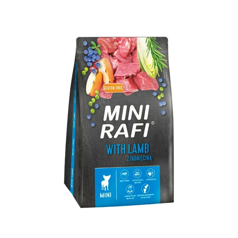 Dolina Noteci Rafi Mini 3 kg lambaliha kuivtoit väikest kasvu täiskasvanud koertele