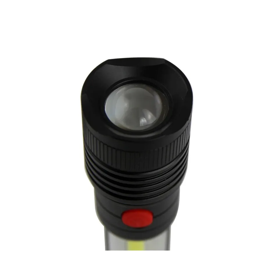 Esperanza EOT069 3W LED käsitaskulamp, 2500 lm, 100 m, alumiinium, 180 mm, 4xAAA, must – 9