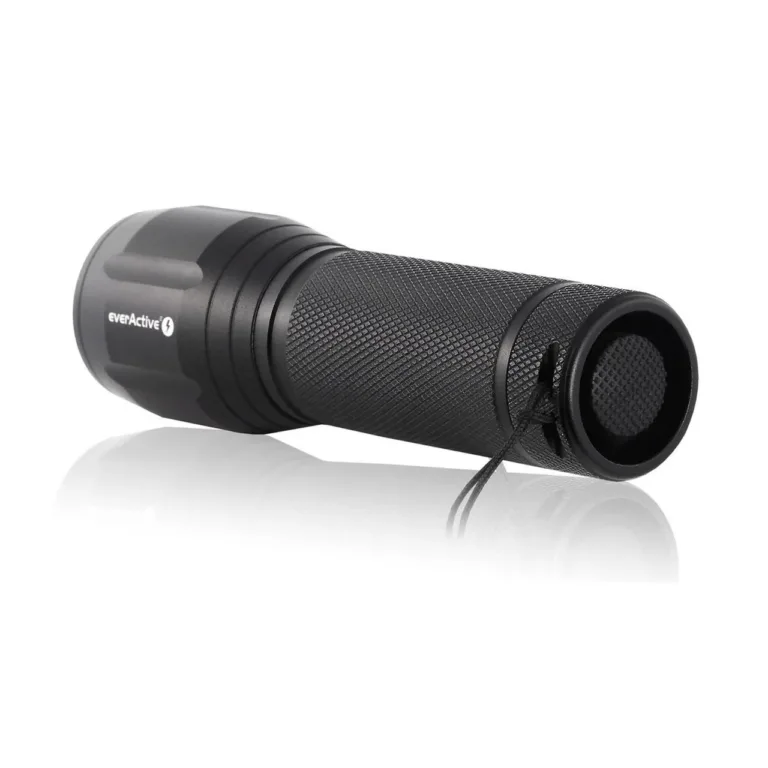 everActive FL-300+ 350 lm punane LED-taskulamp IPX4, alumiinium, 115 mm, 3xAAA