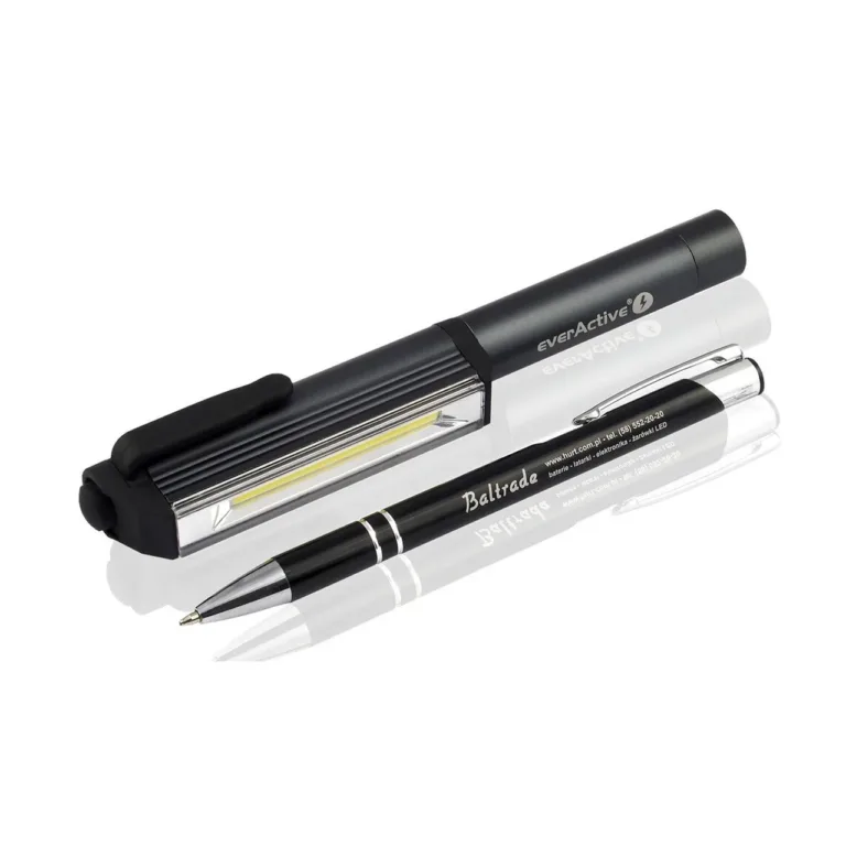 everActive WL-200 3W 200lm punane alumiiniumist taskulamp IPX4, 161,7 mm, AAA patareidega