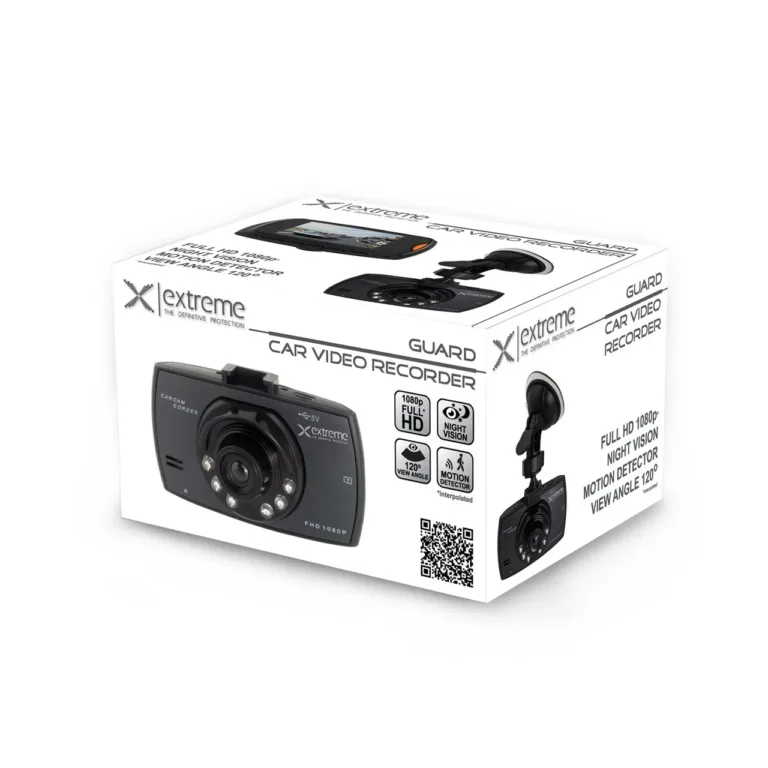 Extreme XDR101 must autokaamera 2,4
