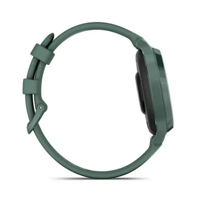 Garmin Lily 2 Active 38 mm rohelise alumiiniumkorpusega naiste nutikell GPS-iga, optiline pulsiandur, puuteekraan, 9 päeva aku