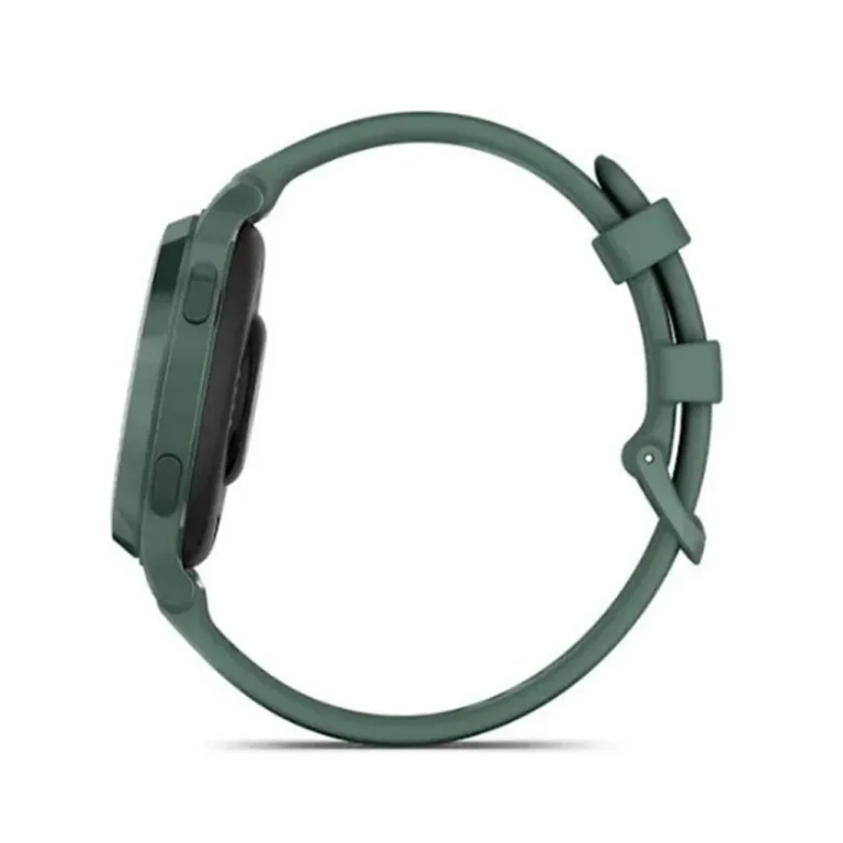 Garmin Lily 2 Active 38 mm rohelise alumiiniumkorpusega naiste nutikell GPS-iga, optiline pulsiandur, puuteekraan, 9 päeva aku