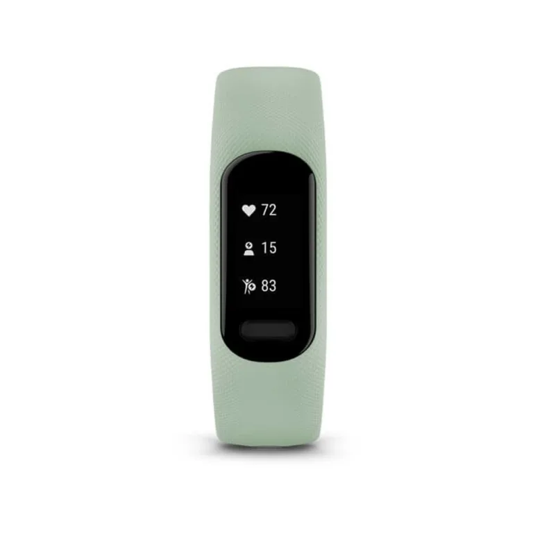 Garmin Vivosmart 5 010-02645-12 Mint 5 ATM veekindel OLED puuteekraaniga aktiivsusmonitor GPS-iga, randmele 122–228 mm