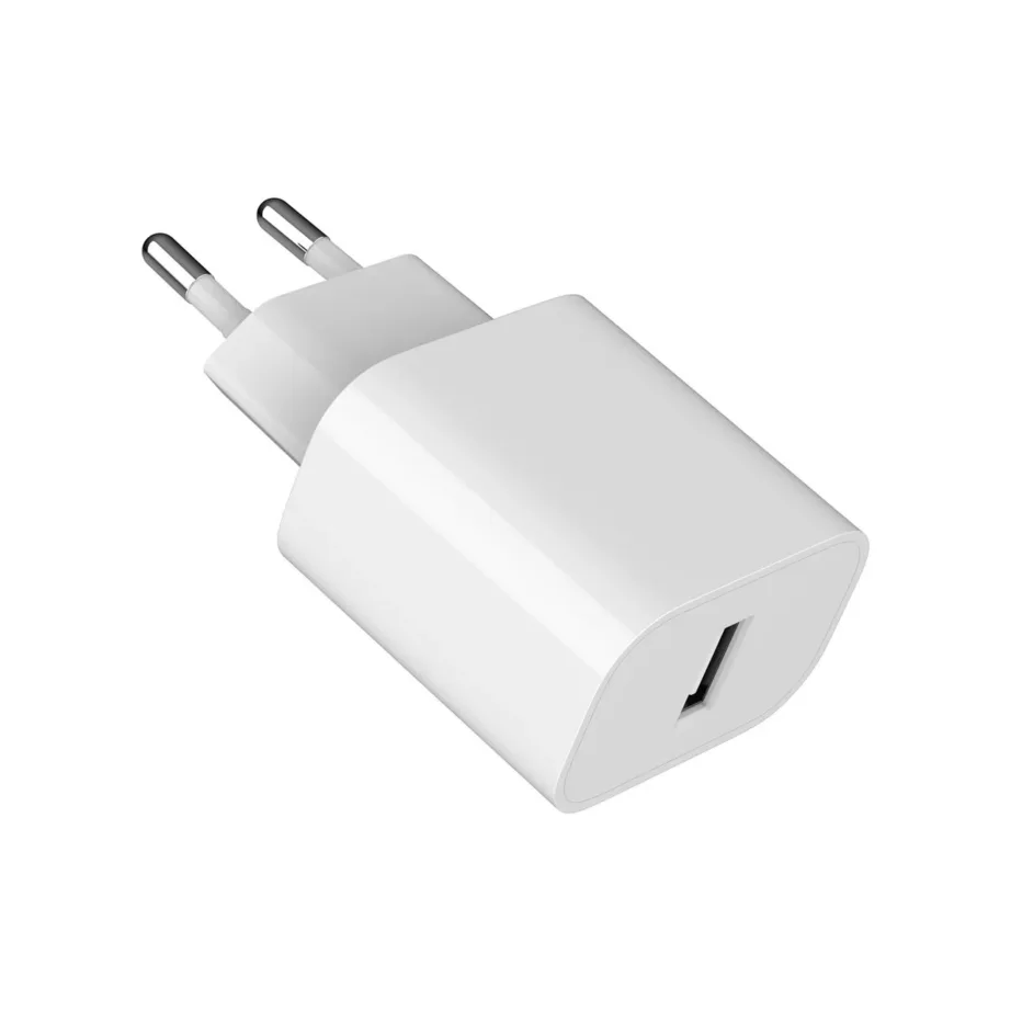 Gembird TA-UC-1A12-01 2.4A 12W valge USB-seinalaadija nutitelefonile, tahvelarvutile ja nutikellale – 5