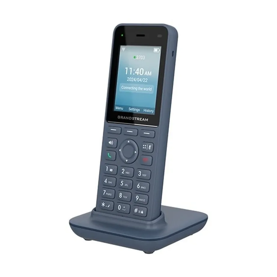 Grandstream WP826 antratsiithall Wi-Fi 6 IP-mobiiltelefon, 3 liini, LCD-ekraan, Bluetooth, 12 h kõneaega, USB-C – 2