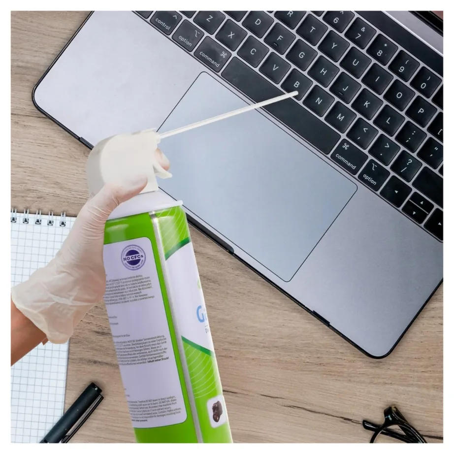 GreenBlue GB400 400ml suruõhupuhasti 130 mm pihustitoruga elektroonika ja seadmete puhastamiseks – 3