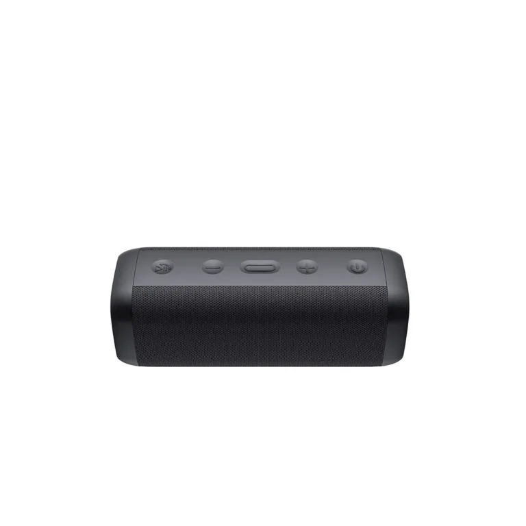 Havit SK835BT 180x70x70 mm must IPX5 Bluetooth 5.3 kaasaskantav stereokõlar, 1200 mAh aku, TWS, FM-raadio, MicroSD tugi
