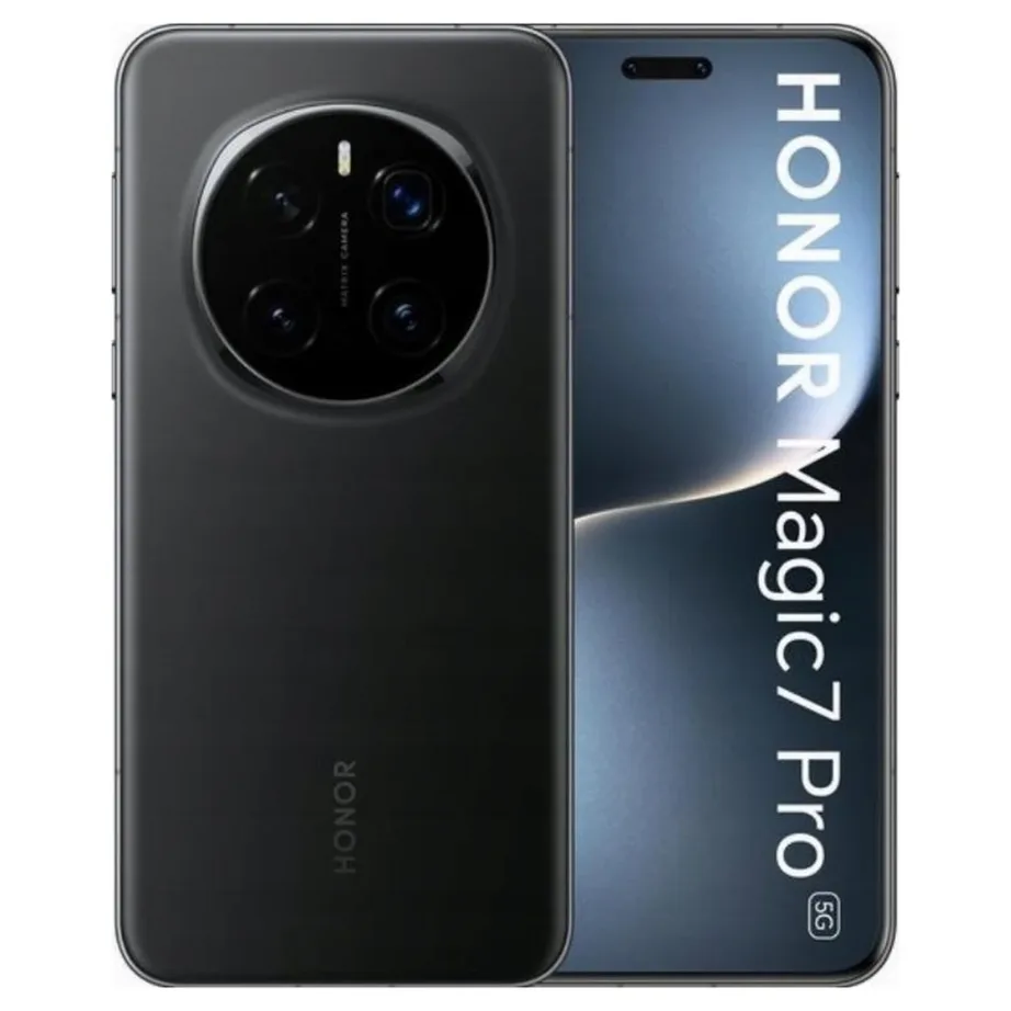 Honor Magic7 Pro 6.8″ 5G Dual SIM 12GB/512GB must IP68/IP69 nutitelefon, Snapdragon 8 Elite, 5270mAh, Android 15