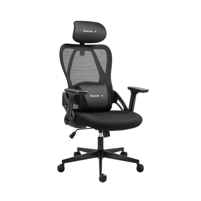 Huzaro Combat 2.7 Black 120 kg must mänguritool võrgust seljatoe ja peatoega