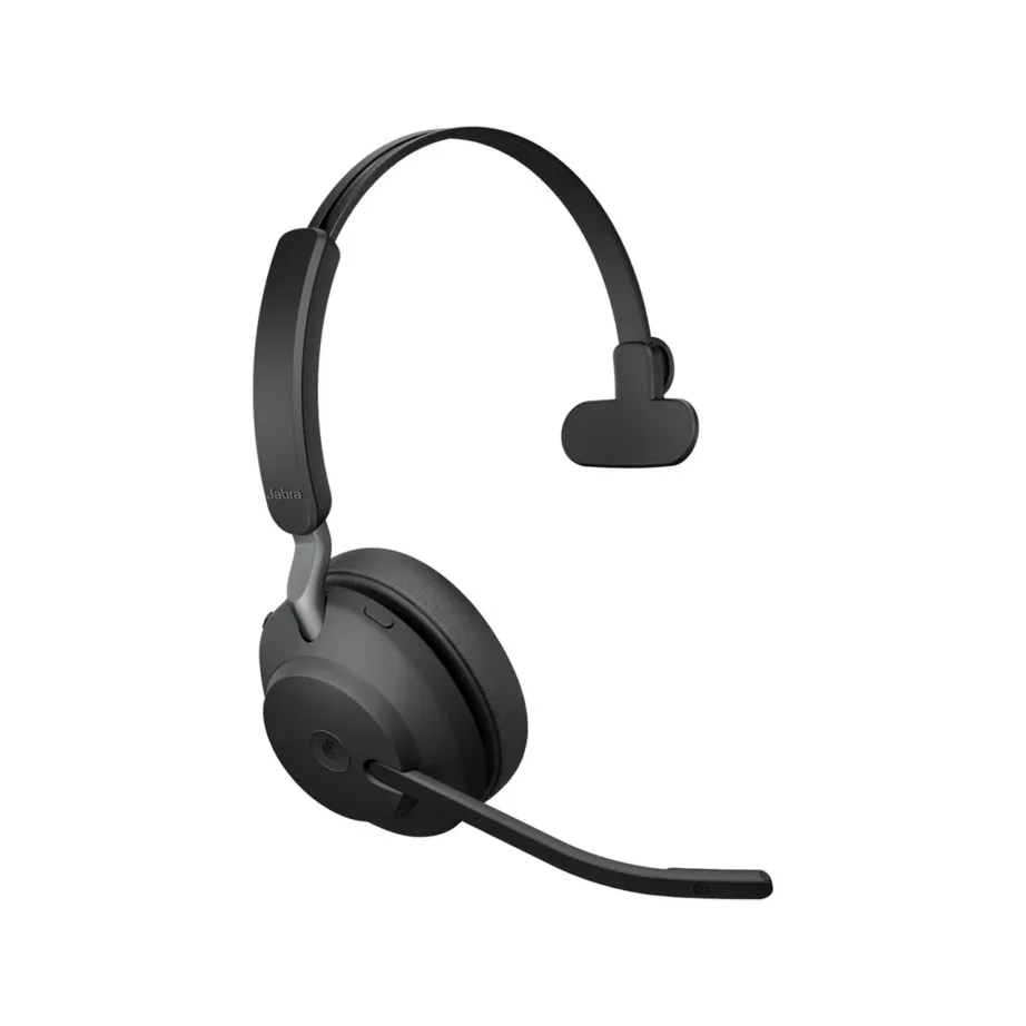 Jabra Evolve2 65 26599-899-999 USB-A MS mono must juhtmevaba peakomplekt kontorisse, 24 h aku, Bluetooth 5.0 – 3