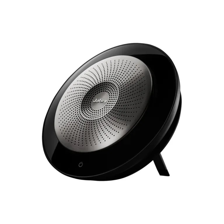 Jabra Speak 710 7710-409 hõbedane/must 10 W kaasaskantav USB/Bluetooth konverentsikõlar kuni 15 h akuga
