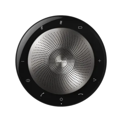 Jabra Speak 710 7710-409 hõbedane/must 10 W kaasaskantav USB/Bluetooth konverentsikõlar kuni 15 h akuga