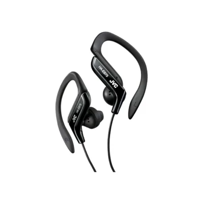 JVC HA-EB75BNU 1,2 m juhtmega mustad neodüümmagnetiga spordikõrvaklapid, 13 g, 16 Ω, 105 dB