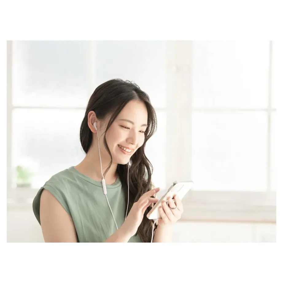 JVC HA-FR9UCWU USB-C valged juhtmega in-ear kõrvaklapid mikrofoniga, 1,2 m, muusika ja kõnede jaoks – 5