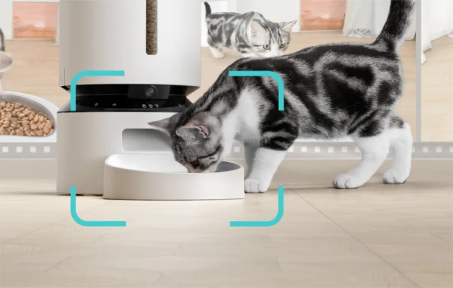 Kaameraga automaatne lemmiklooma söötur Petlibro Granary 5 L, 1080p Wi‑Fi (2,4/5 GHz), valge – PL‑AF203‑34W – 3