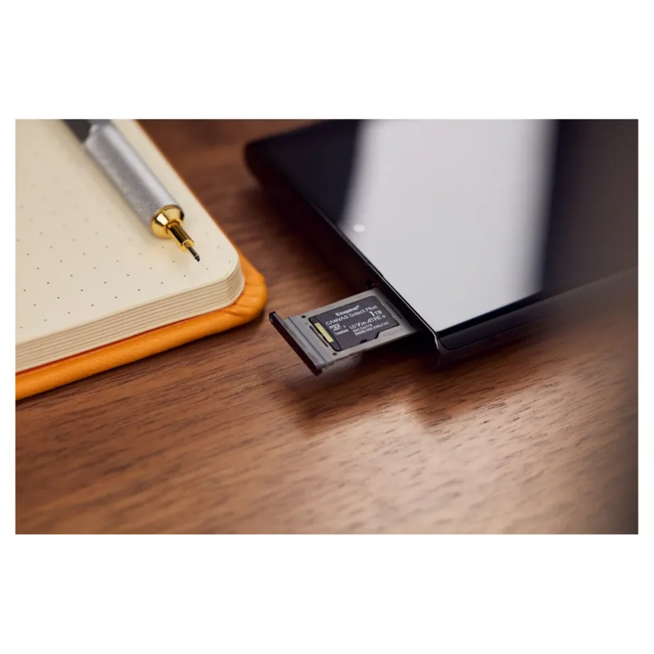 Kingston Canvas Select Plus Gen3 SDCS3/1TBSP 1TB microSDXC UHS-I U3 V30 A1 mälukaart 150MB/s must, ilma adapterita – 5