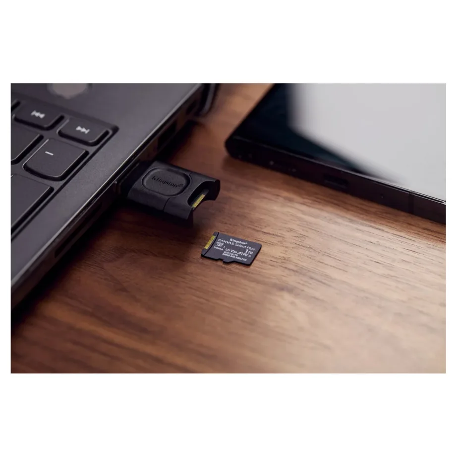 Kingston Canvas Select Plus Gen3 SDCS3/1TBSP 1TB microSDXC UHS-I U3 V30 A1 mälukaart 150MB/s must, ilma adapterita – 6