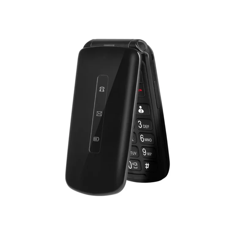 Kruger & Matz KM0929.1 must nuputelefon eakatele, 2,8'' ekraan, Dual SIM, SOS-nupp, FM-raadio, 1000 mAh aku, microSD tugi