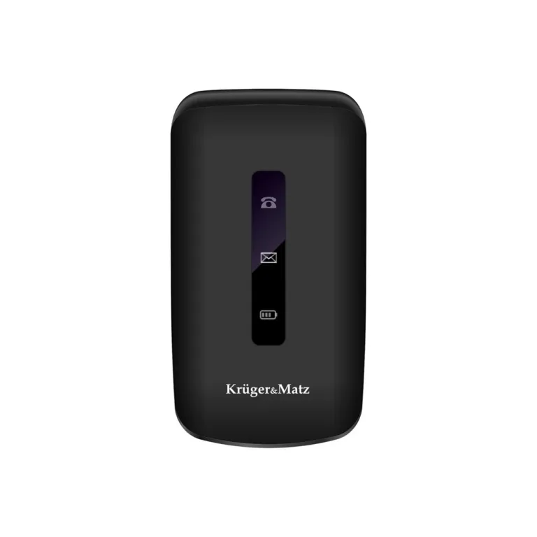 Kruger & Matz KM0929.1 must nuputelefon eakatele, 2,8'' ekraan, Dual SIM, SOS-nupp, FM-raadio, 1000 mAh aku, microSD tugi