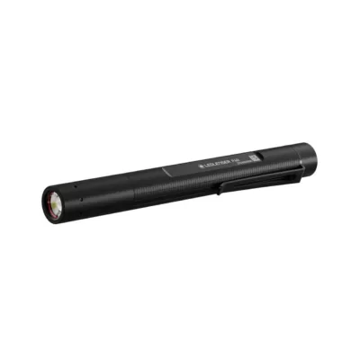 Ledlenser P2R 98 mm must LED pliiats-taskulamp 200 lm, laetav USB-C, IP54