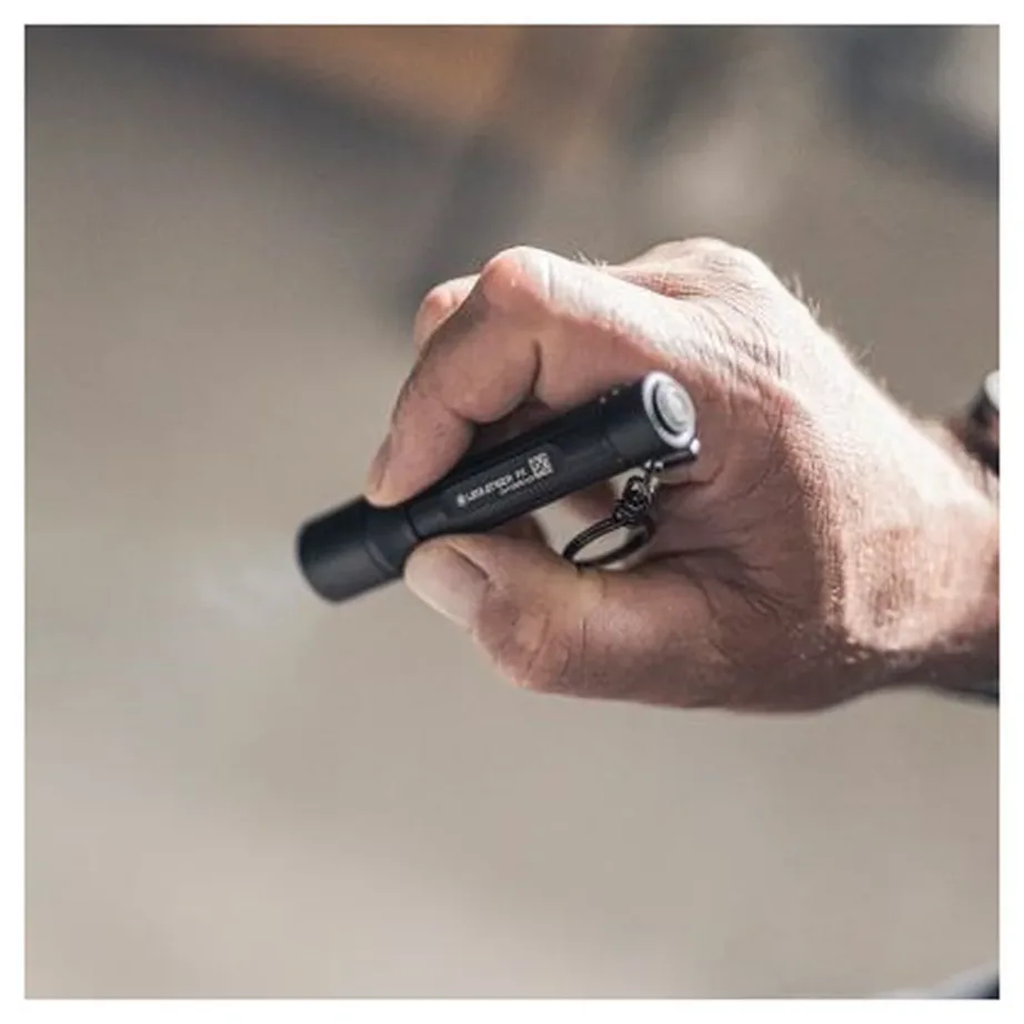 Ledlenser P3 130 lm LED võtmehoidja taskulamp, must, alumiinium, IP54, AAA patarei – 4